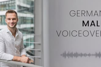 produce your professional german voiceover