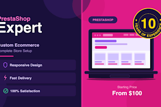 build a professional prestashop ecommerce website