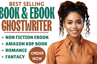 ebook ghostwriter, book or ebook writer as a ghost ebook writing and ghostwriter