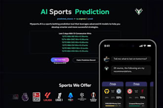 build nba sport bet app, crypto bet app, sport ai, sport prediction app