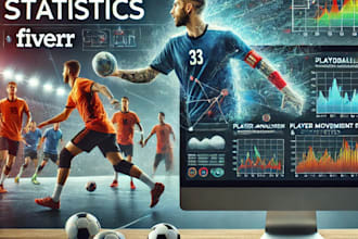 do a handball video analysis and detailed statistics report
