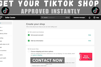be USA business representative USA tiktok shop US tiktok shop tiktok account USA