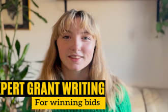 write your grant funding application