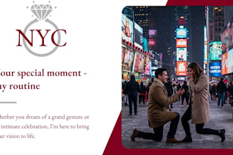 organize your perfect engagement proposal in new york city
