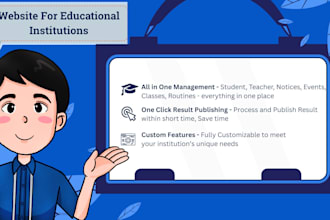develop your school, college, or any institution website