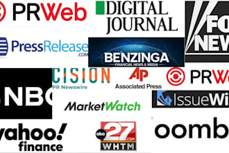 do press release writing and press release distribution