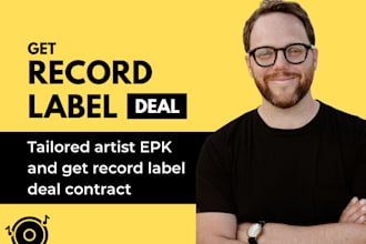 send your track to trending record labels to sign  deal with talented artists