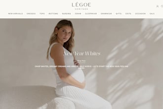design maternity wear shopify website baby cloth store pregnancy clothing store