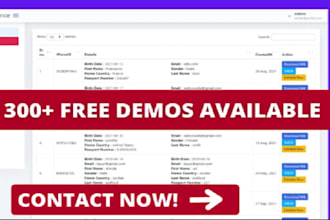 develop custom web based PHP CRM hrm erp pos cms ims mlmfor your business