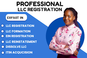 do llc registration in the USA and obtain a legitimate ein number