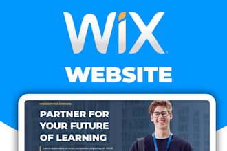 build wix website design redesign wix website wix ecommerce developemnt wix seo