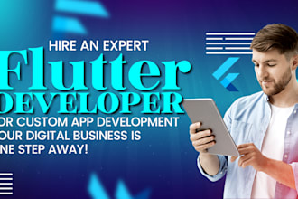 be your flutter developer for handy app development