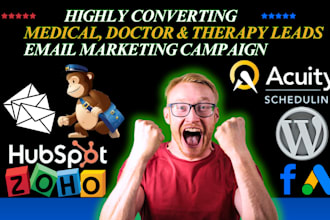 design doctor therapy mailchimp zoho email template acuity scheduling workflow