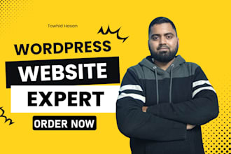 design, redesign, build, rebuild, clone, edit, fix, or revamp wordpress website