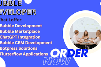 bubble developer, bubble marketplace, chatgpt, bubble crm, botpress, flutterflow