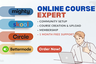 setup skool community mighty network circle so better mode kajabi ghl heartbeat
