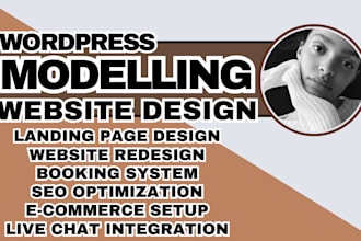 only fans agency website model website modelling website wordpress design