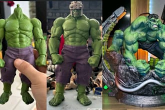 3d print and paint miniature warhammer action figure 3d toy custom printed model