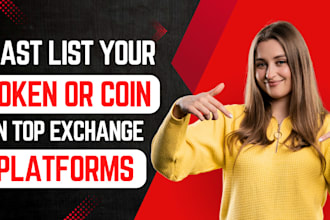 do coin listing, token listing, on exchange sites, coinmarketcap, coin gecko