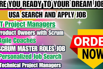 search and apply cybersecurity job project manager scrum master jobs application
