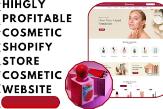 design cosmetic store spa store skincare makeup website cosmetics beauty website