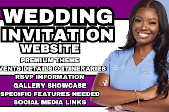 wedding invitation website wedding ceremony website, rsvp and wedding event