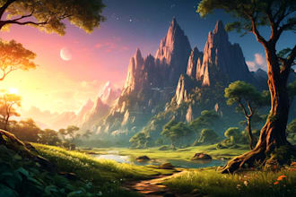 generate stunning custom wallpapers