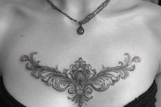 make a premium custom tattoo design