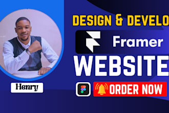 develop framer website design  framer webiste framer landing page