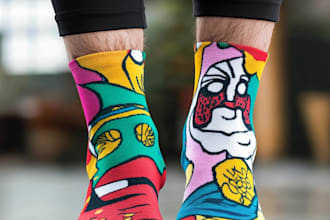 design unique socks for you