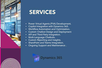 design and customize microsoft power virtual agent chatbot for your business