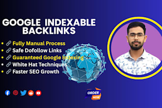create google indexable backlinks for your website