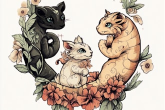 hand draw your amazing custom tattoo design