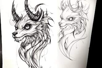 create custom tattoo design, tattoo sleeve