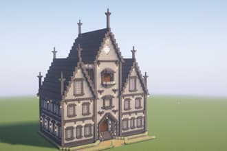 do any house farm structure in minecraft in survival or creative professionally