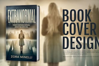 do book cover design, book cover or ebook cover design