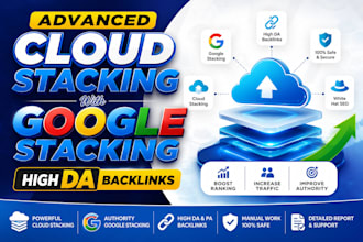 do advanced cloud stacking and google stacking for local SEO