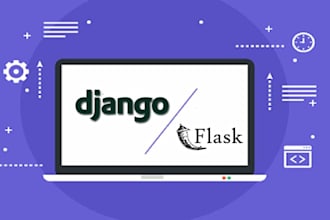 do flask and django projects