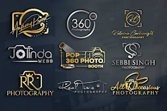 do photography videography photobooth drone or signature logo design