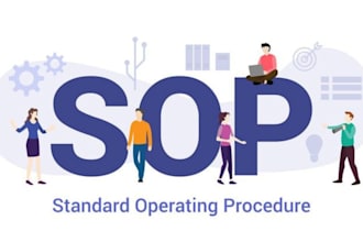 create standard operating procedures sop for your company