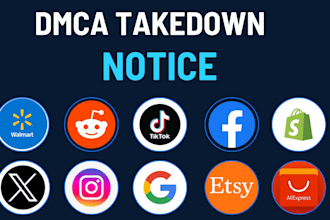 remove negative leaked copyright content on fb ig x yt reddit google under dmca