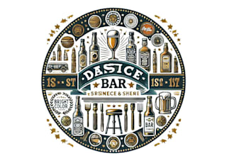 do restaurant and bar logo design