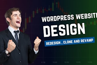 design wordpress website or responsive website and blog website using elementor