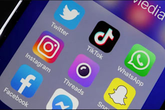 grow and promote your instagram, tiktok, x, youtube, facebook real follower