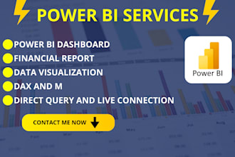 create professional financial dashboards in power bi