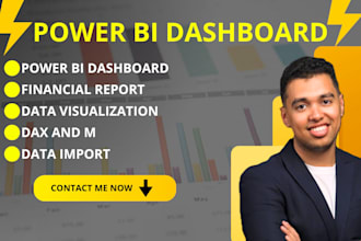 create professional financial dashboards in power bi