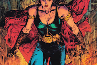 do comic cover arts for your stories