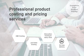 optimize your profit margins with product costing and pricing