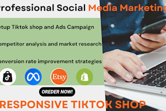 do social media marketing tiktok shop linkedin ads  meta ads boost shopify sales