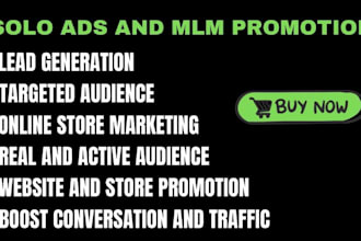 superfast MLM promotion, MLM leads, MLM traffic, network marketing